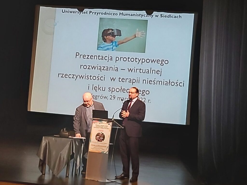 prezentacja nowatorskiego rozwiązania z zakresu wirtualnej rzeczywistości